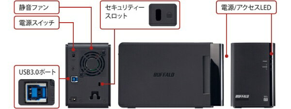 BUFFALO ドライブステーション対応 交換用HDD 3.0TB HD-OPWL-3.0T