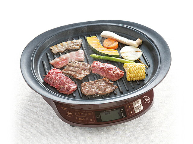 楽天市場】小泉成器 コイズミ IHグリルなべ レッド KIH-1411/R 楽天市場】小泉成器 コイズミ IHグリルなべ レッド KIH-1411/R