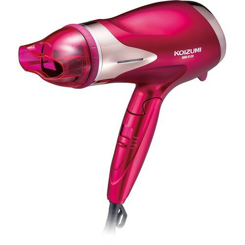 楽天市場】小泉成器 KOIZUMI マイナスイオンヘアドライヤー KHD-9120/P | 価格比較 - 商品価格ナビ