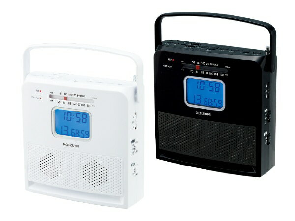 楽天市場】小泉成器 コイズミ CDラジオ ブラック SAD-4707／K(1台) | 価格比較 - 商品価格ナビ