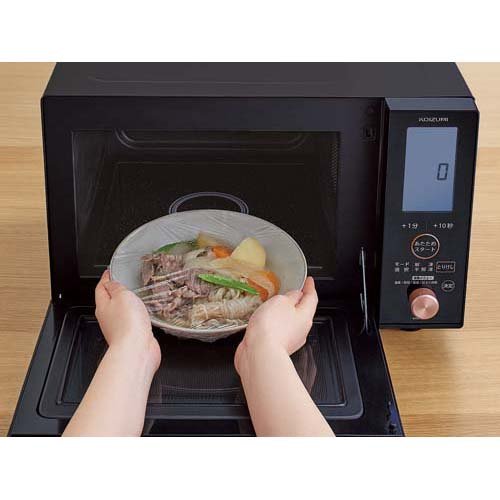 楽天市場】小泉成器 コイズミ オーブンレンジ ブラック KOR-1603