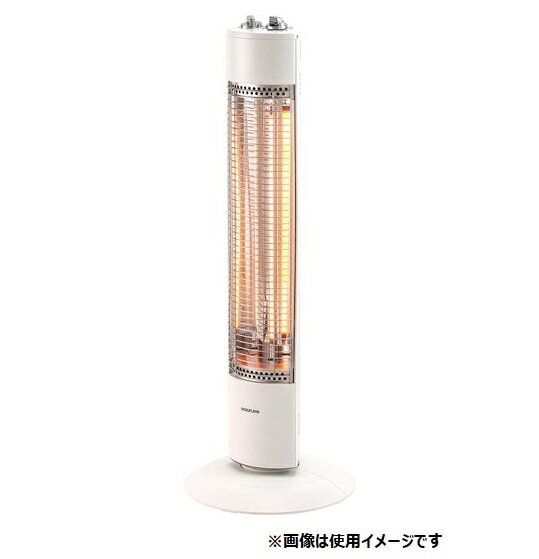 楽天市場】小泉成器 コイズミ 遠赤電気ストーブ ホワイト KKS-0917/W ...