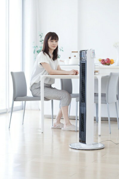 コイズミ 送風機能付ファンヒーター ホワイト KHF-1226／W(1台)