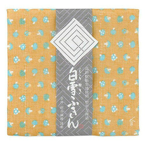 白雪友禅ふきん 日本製 きのこ パンプキン 30×40cm 4984196000692
