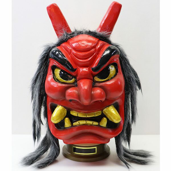 楽天市場 オガワスタジオ 新型 なまはげ お面 赤 マスク お祭り ハロウィン 価格比較 商品価格ナビ