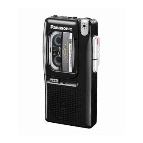 Panasonic RN-2021 Microcassette Dictation & Voice Recorder Built-In Microphone