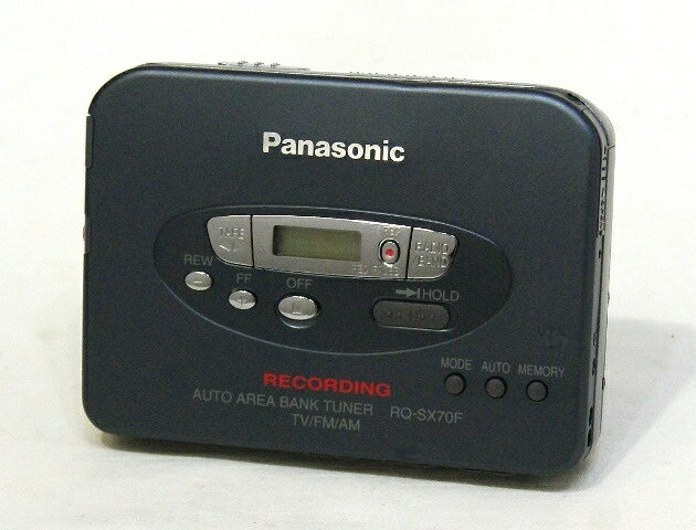 【楽天市場】パナソニックオペレーショナルエクセレンス Panasonic ポータブルカセットプレーヤー RQ-SX70F | 価格比較