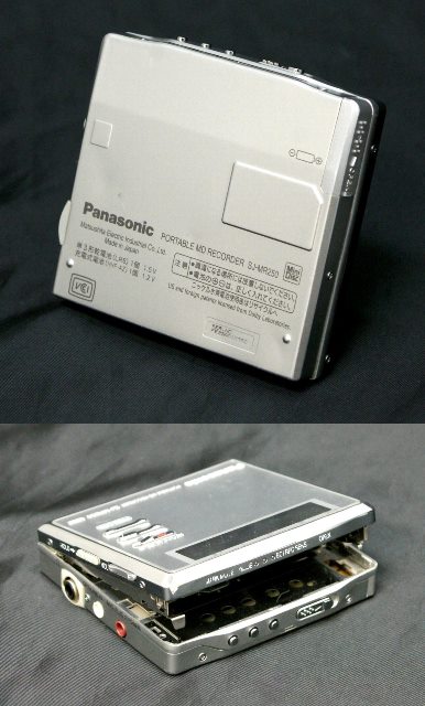 安い割引 ショップりす山Panasonic SJ-MR250-S ポータブルMDレコーダー
