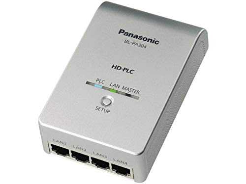 Panasonic - Panasonic PLCアダプター PL-LS14KT Amazon | パナソニック AV用PLCアダプター スタートパック PL