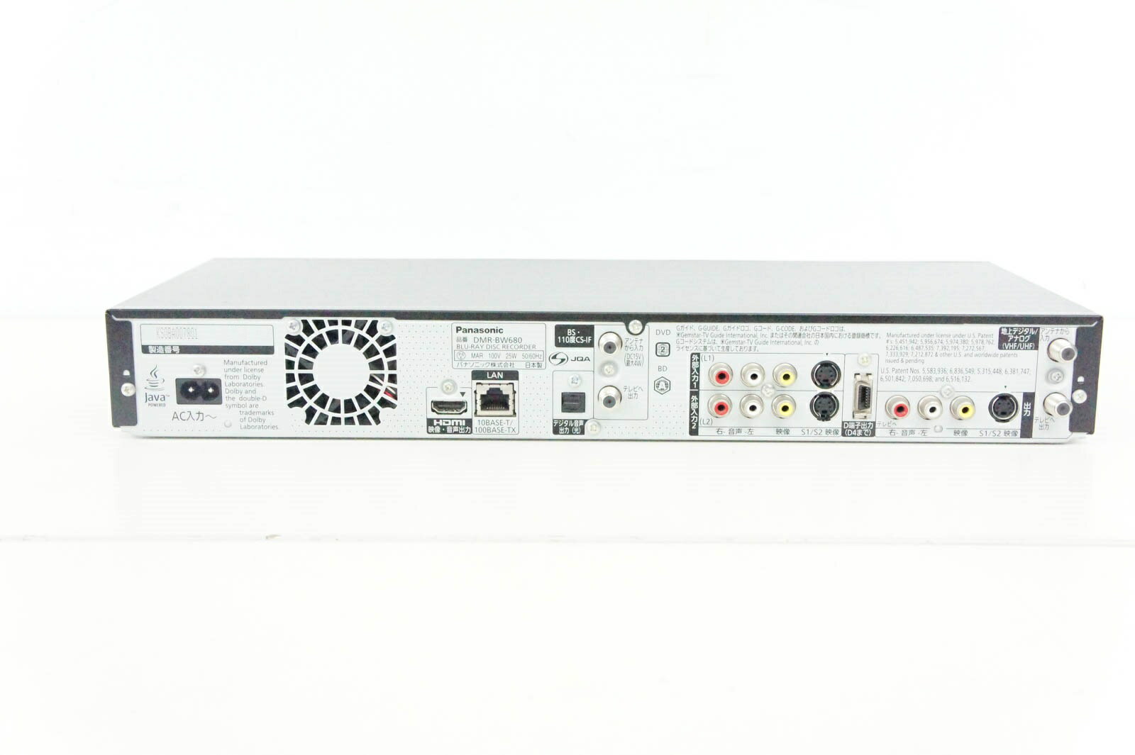 Panasonic ブルーレイ DIGA DMR-BW680-K - レコーダー