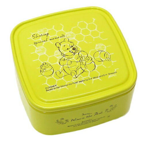 楽天市場 ヤクセル くまのプーさん お弁当箱 パックランチボックス S はちみつ イエロー ディズニー 価格比較 商品価格ナビ