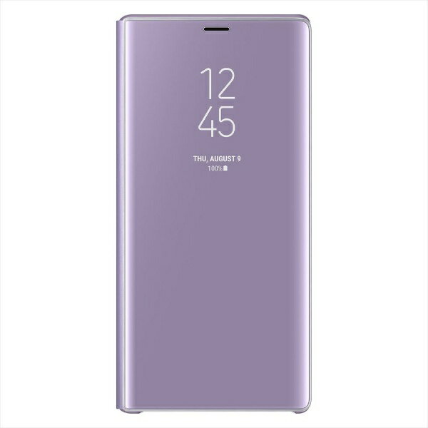 楽天市場 サムスン電子ジャパン I O Data Galaxy Note9用 Clear View Standing Cover Samsung バイオレット Ef Zn960cvegjp 価格比較 商品価格ナビ