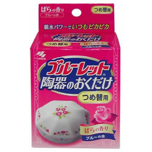 楽天市場 小林製薬 ブルーレット 陶器のおくだけ バラの香り つめ替用 25g 価格比較 商品価格ナビ