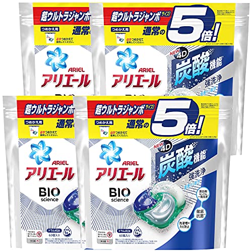 楽天市場】PGジャパン(同) アリエール ジェルボール4D 洗濯洗剤 清潔で爽やかな香り 詰め替え | 価格比較 - 商品価格ナビ