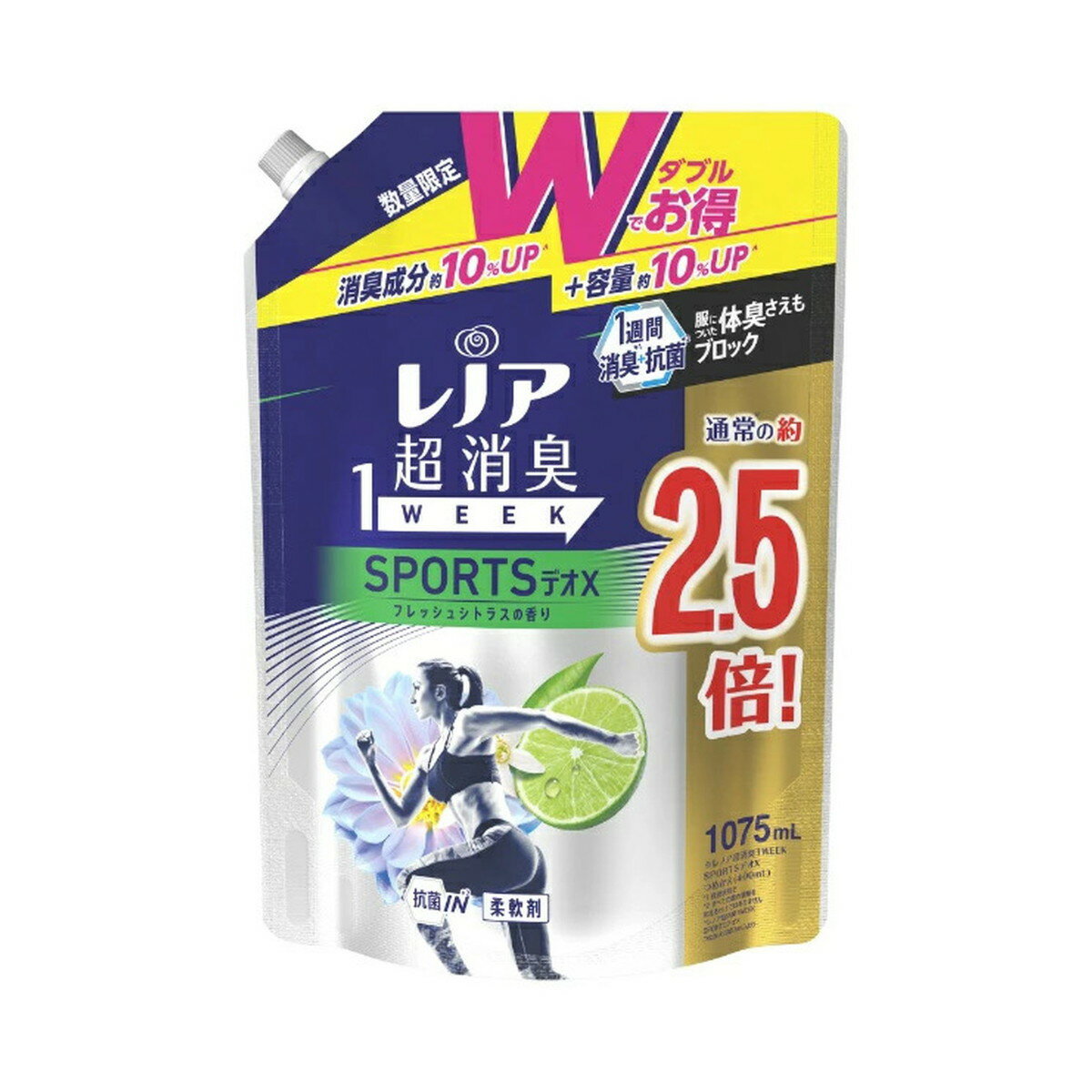 楽天市場】P&Gジャパン(同) レノア超消臭1weekスポーツデオXフレッシュ