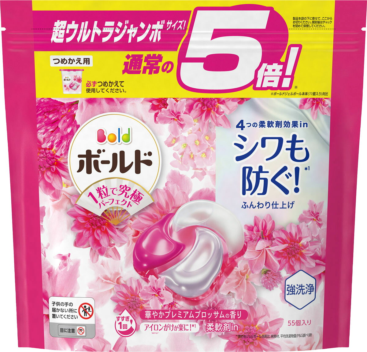 【楽天市場】P&Gジャパン(同) ボールドジェルボール4D華やかプレミアムブロッサムの香り つめかえ超ウルトラジャンボサイズ | 価格比較 ...