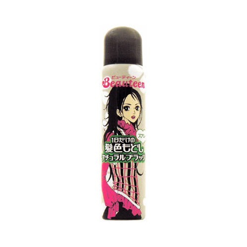 楽天市場 ホーユー ビューティーン 1日だけの髪色もどしスプレー ナチュラルブラック 80g 価格比較 商品価格ナビ