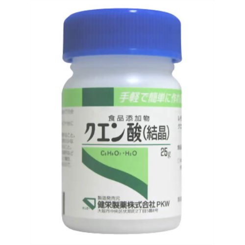 楽天市場 健栄製薬 クエン酸 結晶 25g 価格比較 商品価格ナビ