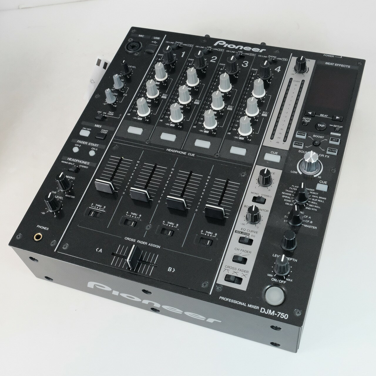 Pioneer パイオニア プロフェッショナルDJミキサー DJM-500 美品 Vintage Pioneer DJM-500 Pro DJ Mixer • Tested • Needs Some
