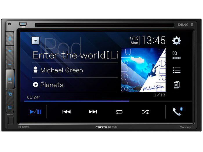 楽天市場】パイオニア PIONEER パイオニア カロッツェリア カーオーディオ AppleCarPlay AndroidAuto対応 2DIN  CD/DVD/USB/Bluetooth FH-8500DVS | 価格比較 - 商品価格ナビ