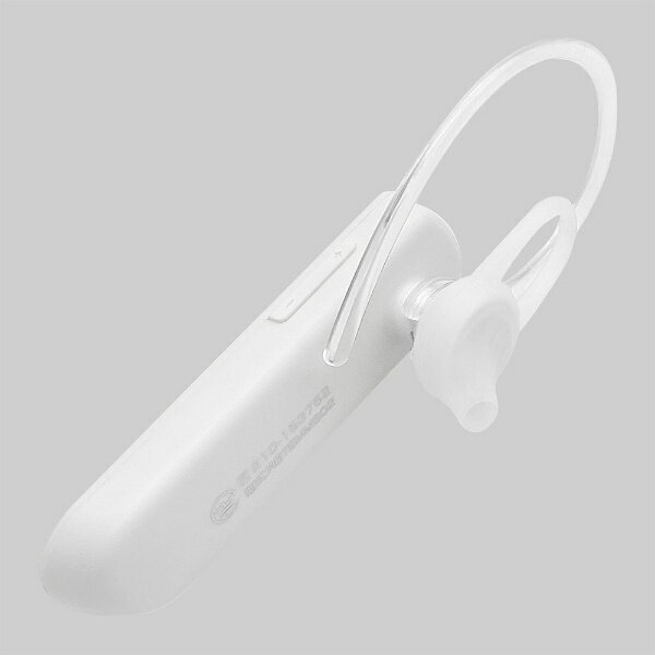 ラスタバナナ Bluetooth 5.0 片耳イヤホン ホワイト RBTEMMS02WH
