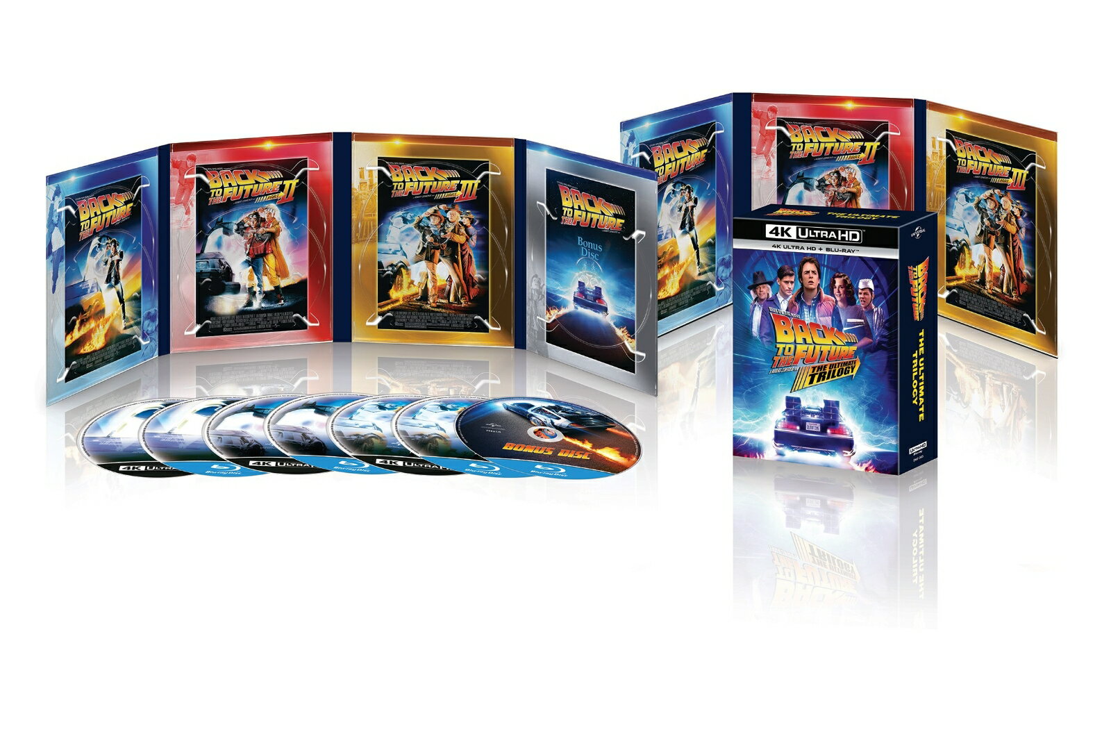 バック・トゥ・ザ・フューチャー　トリロジー　35th　アニバーサリー・エディション　4K　Ultra　HD＋ブルーレイ/Ｕｌｔｒａ　ＨＤ　Ｂｌｕ−ｒａｙ/GNXF-2603