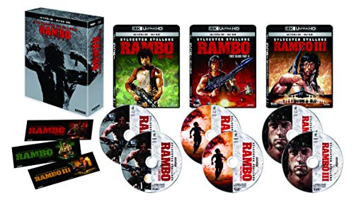 ランボー・トリロジー　4K　Ultra　HD　Blu-ray　BOX/Ｕｌｔｒａ　ＨＤ　Ｂｌｕ−ｒａｙ/DAXA-5648
