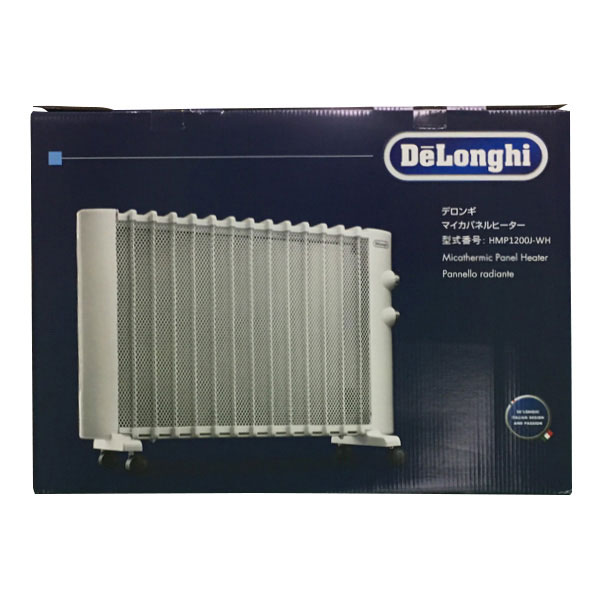 Delonghi デロンギ マイカパネルヒーター HMP1200J-WH 楽天市場】【中古】デロンギ マイカパネルヒーター HMP1200J-WH