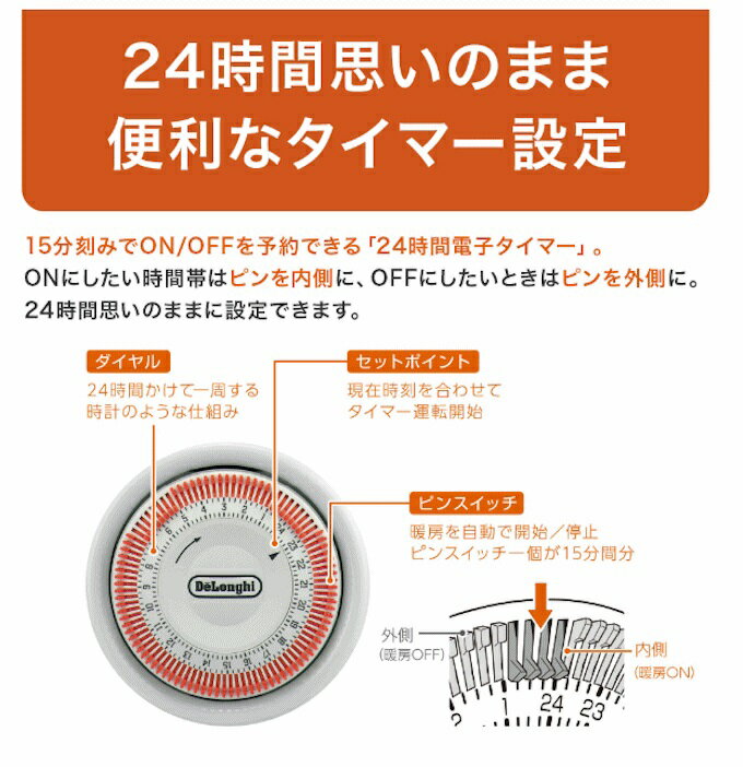 楽天市場】デロンギ・ジャパン DeLonghi オイルヒーター H771015EFSN 