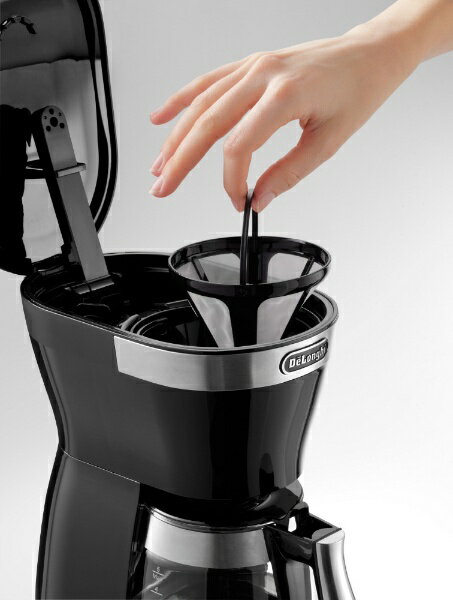 DeLonghi ドリップコーヒーメーカー ICM12011J-BK