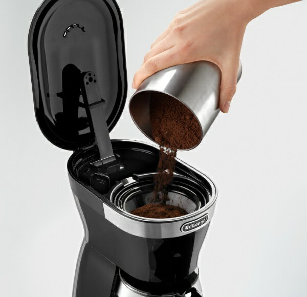 DeLonghi ドリップコーヒーメーカー ICM12011J-BK