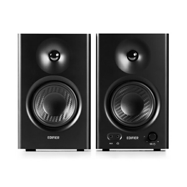 プリンストン PRINCETON モニタースピーカー 42W/TRSバランス入力 ブラック Edifier製 ED-MR4-BK