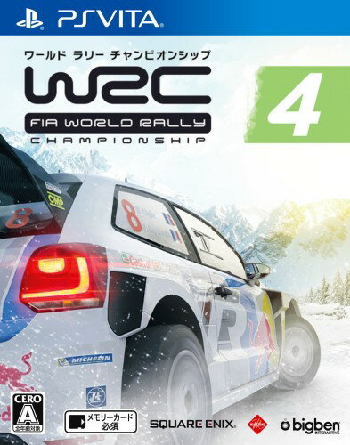 WRC 4 FIA ワールドラリーチャンピオンシップ/Vita/VLJM30086/A 全年齢対象