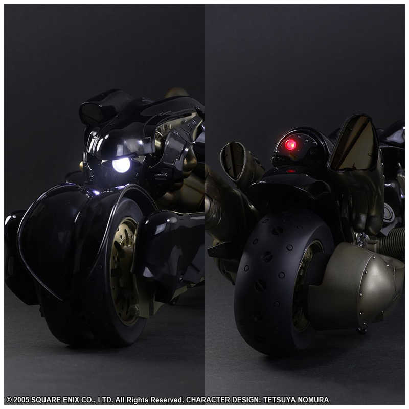 SQUARE ENIX - ＦＦ７ＡＣ　プレイアーツ改　クラウド・ストライフ＆フェンリル FINAL FANTASY VII ADVENT CHILDREN PLAY ARTS改 クラウド・スト