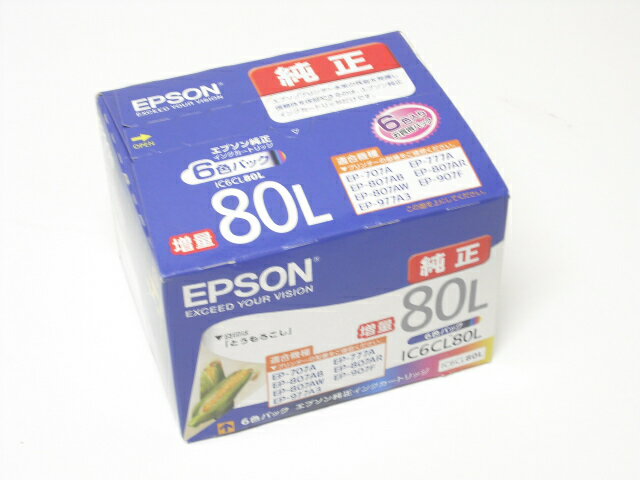EPSON インクカートリッジ IC6CL80L