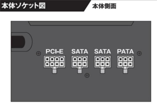玄人志向 電源 KRPW-BKシリーズ 80PLUS Bronze 650W ATX電源 KRPW-BK650W/85+