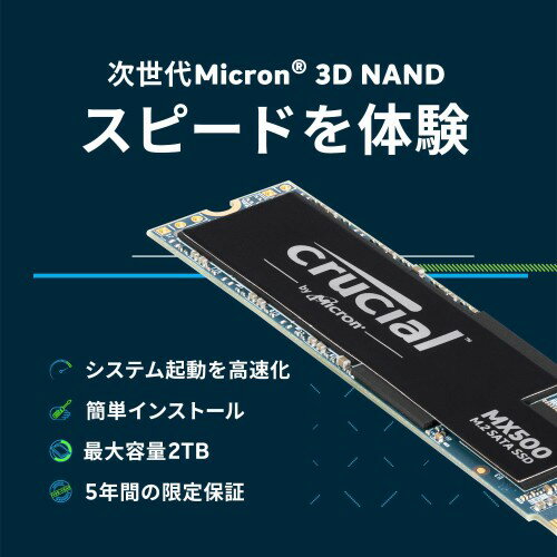 crucial MX500 CT1000MX500SSD4/JP