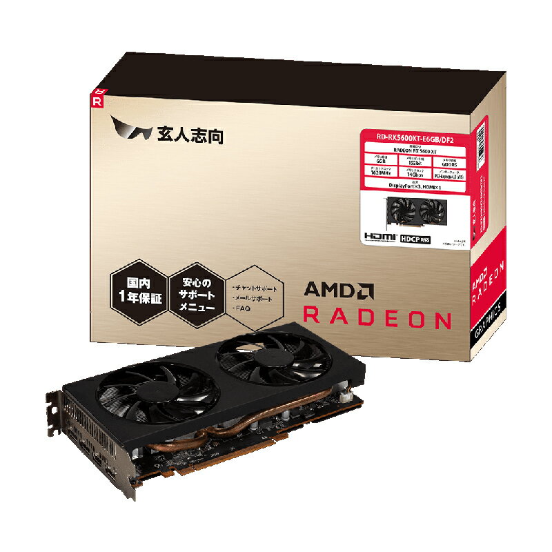 楽天市場 シー エフ デー販売 玄人志向 グラフィックボード Rd Rx5600xt E6gb Df2 価格比較 商品価格ナビ