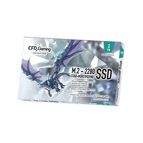 楽天市場】シー・エフ・デー販売 CFD M.2接続 SSD 2TB CSSD