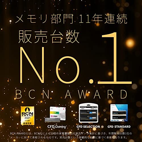 CFD STANDARD デスクトップPC用メモリ 16GB D4U2400CS-16G