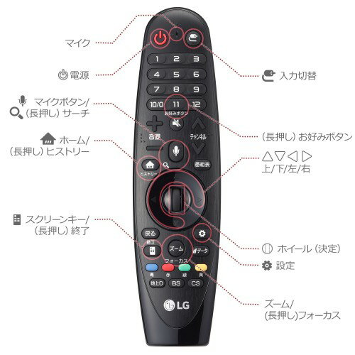 【楽天市場】LG Electronics Japan LG マジックリモコン テレビ