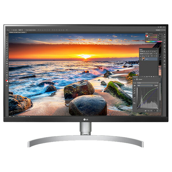LG 27型ワイド 4K液晶ディスプレイ 27UL850-W