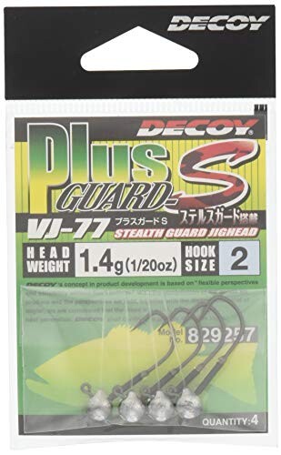 楽天市場】カツイチ カツイチ KATSUICHI DECOY Plus Guard プラスガード -S #2-1.4g Matブラック VJ-77 |  価格比較 - 商品価格ナビ