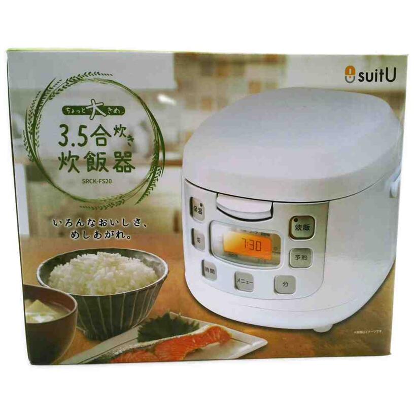 室内搬入設置無料 3.5合炊き炊飯器 SRCK-FS20 - 通販 - www.happyhead.in