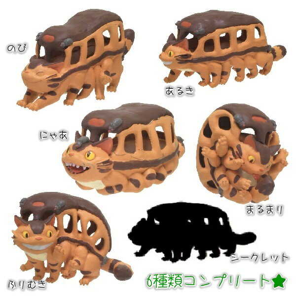 楽天市場 ベネリック Box ジブリグッズ となりのトトロ ポーズがいっぱいコレクション ネコバス 価格比較 商品価格ナビ