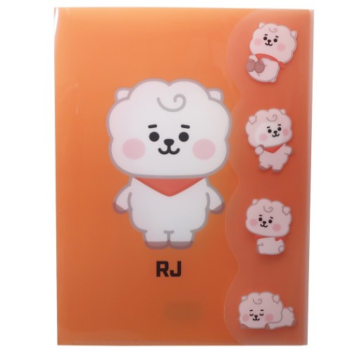 楽天市場 カミオジャパン Bt21 ダイカットカバー付き 2ポケット クリアファイル ポケットファイル Rj Lineフレンズ カミオジャパン 価格比較 商品価格ナビ