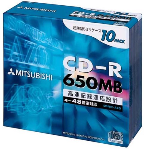 オファー 三菱 cd r