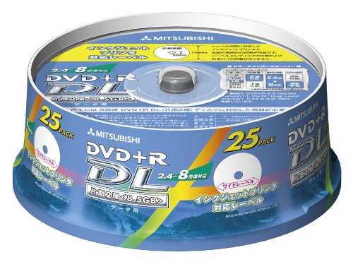 楽天市場】Verbatim Japan 三菱ケミカル PCデータ用DVD+R DTR85HP25S
