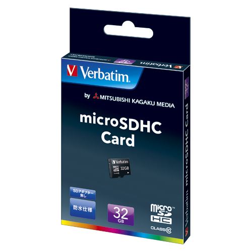 バーベイタム microSDカード 32GB SDHC Class10 SDアダプター無し MHCN32GJVZ1(1枚入)