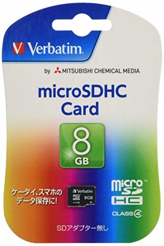 楽天市場】Verbatim Japan バーベイタム SDカード 8GB SDHC Class4